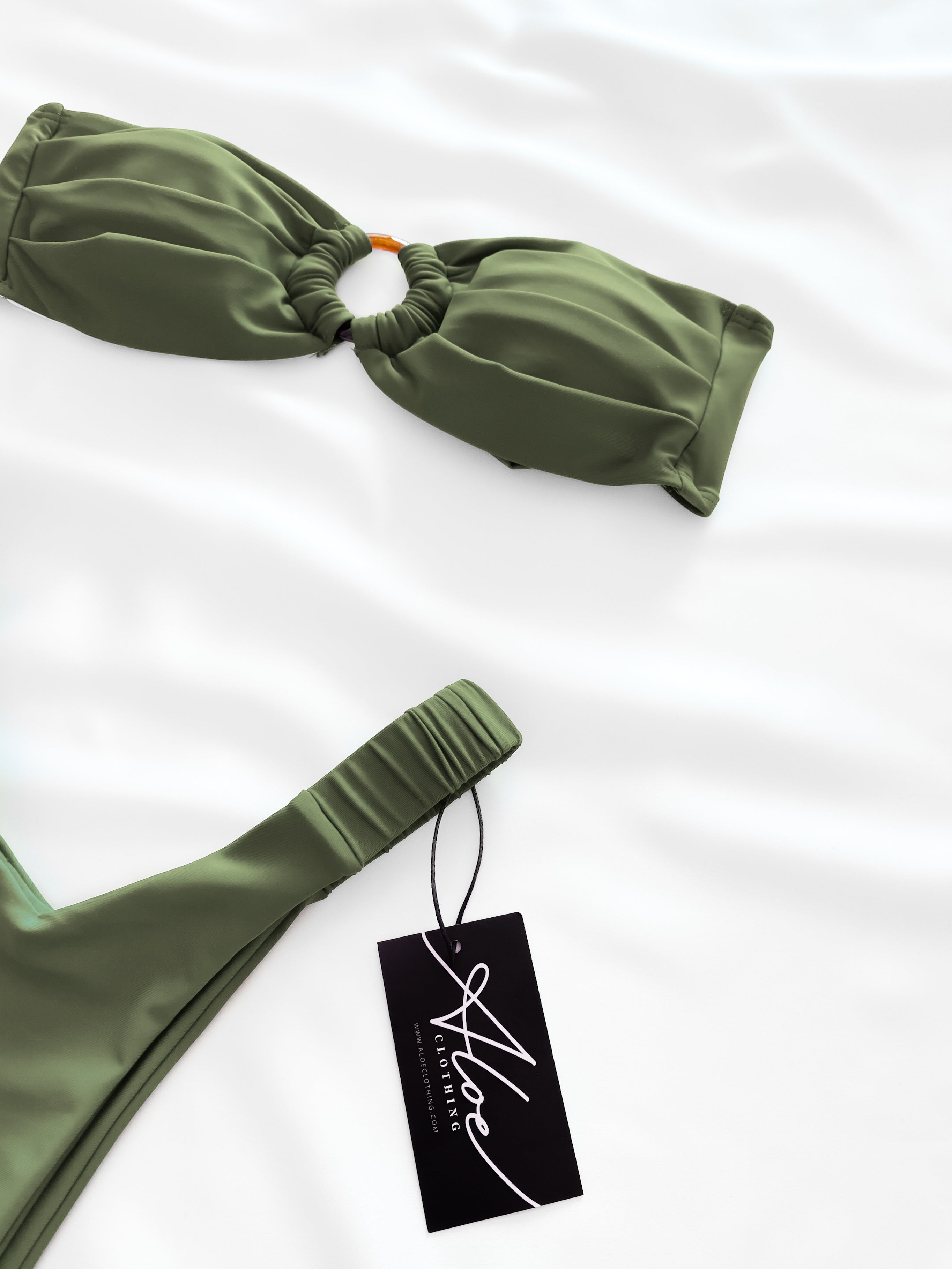 Nisa Bikini Set | Olive Green