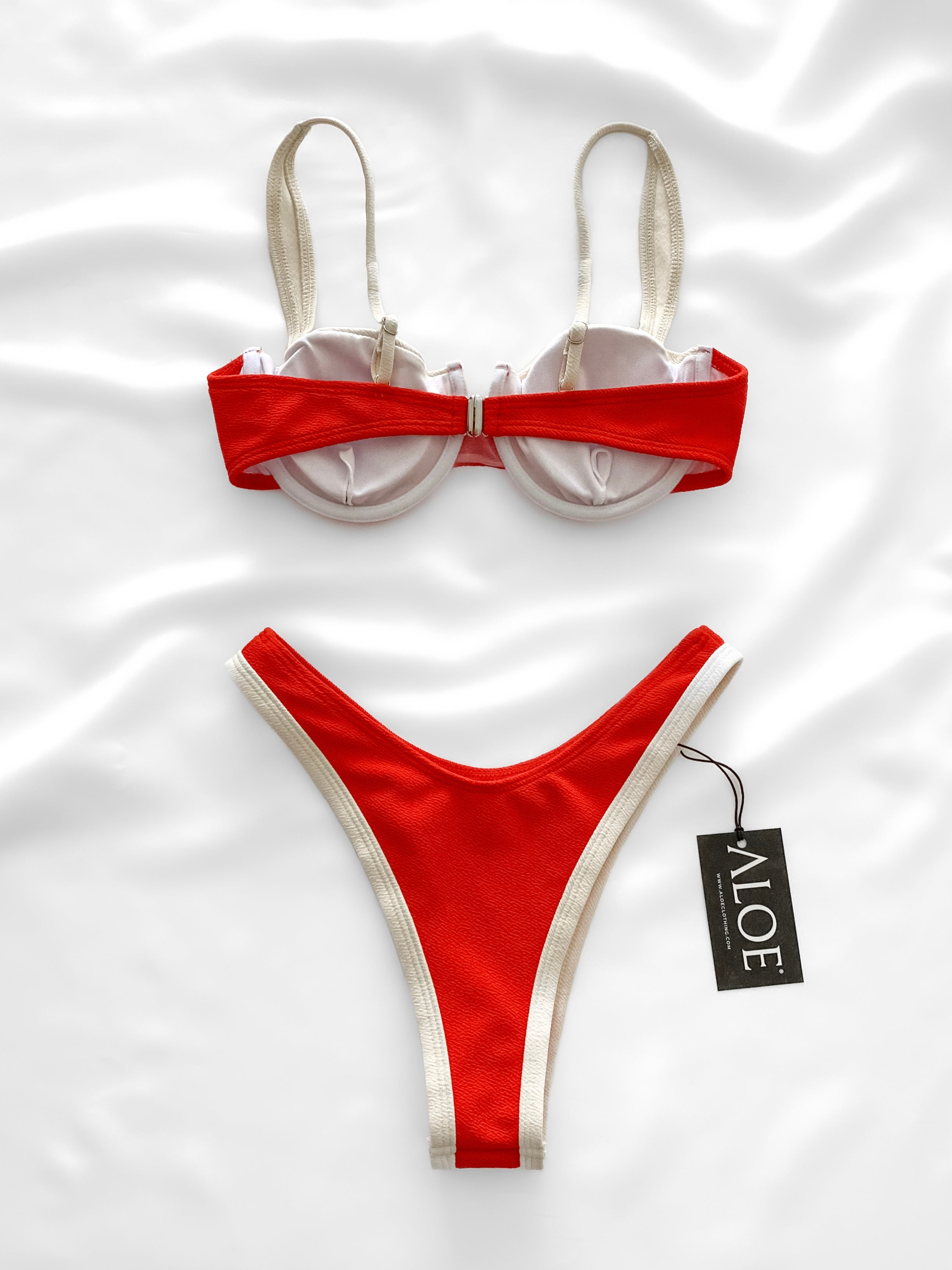 Amalfi Bikini Set | Red