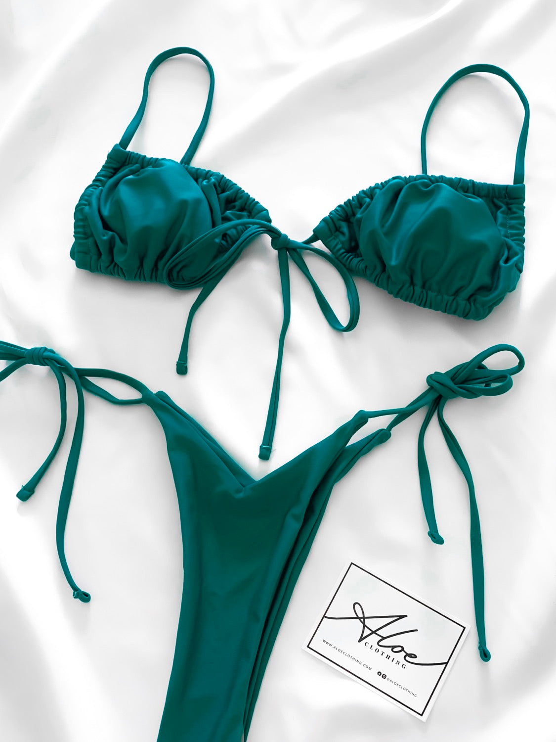 Hayley Bikini Set | Teal