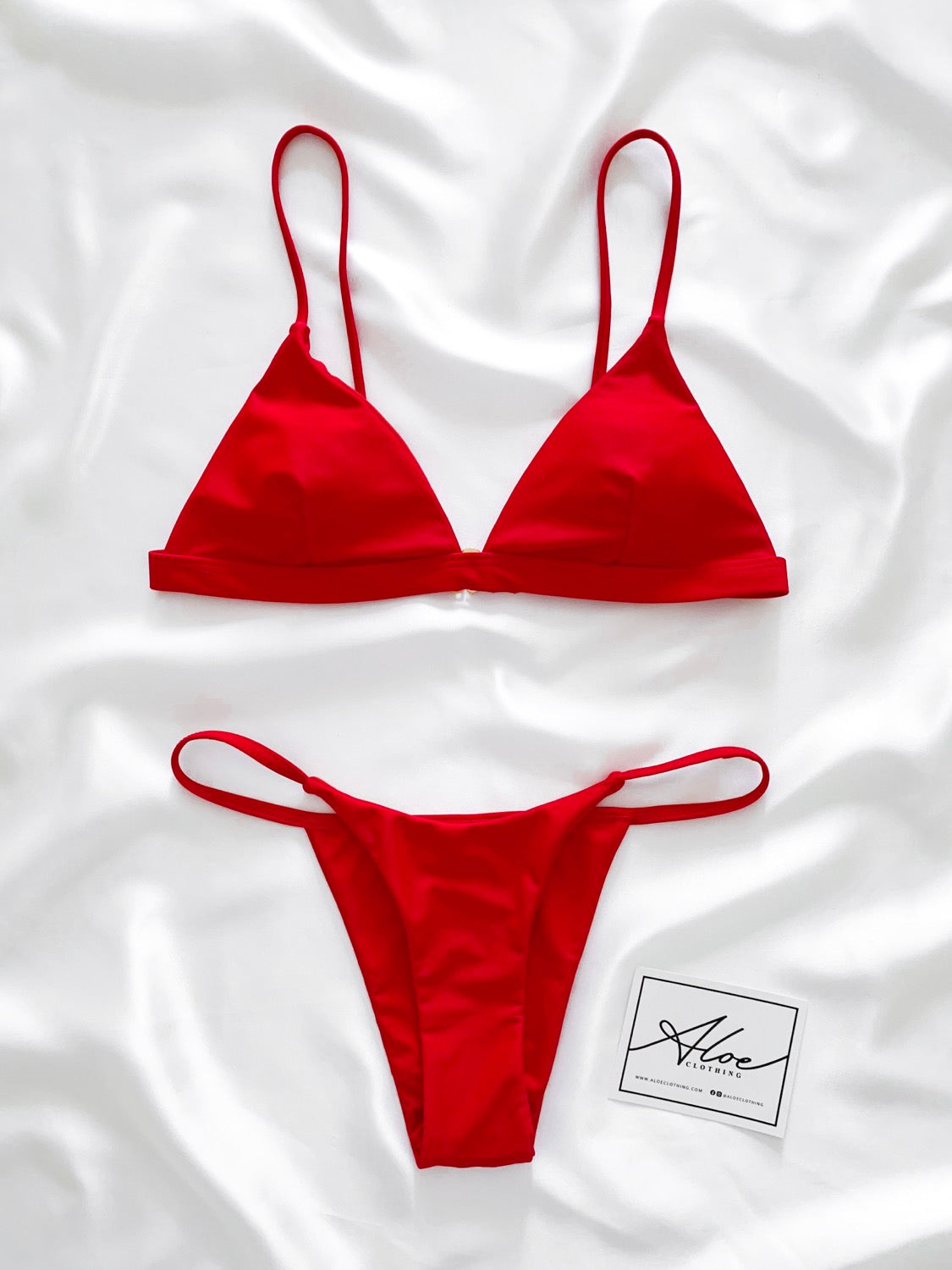 Emma Bikini Set | Red