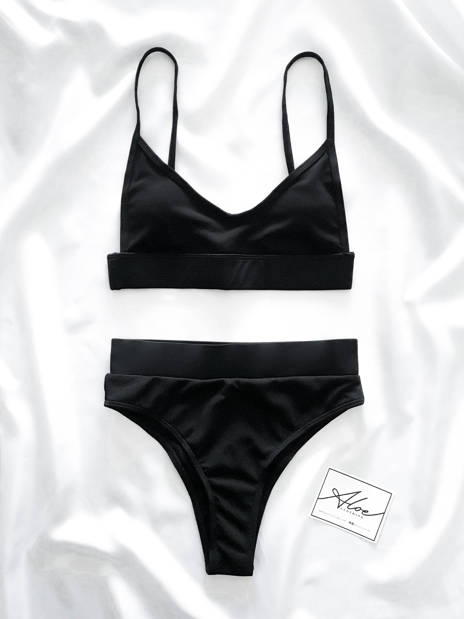 Rae Bikini Set | Black