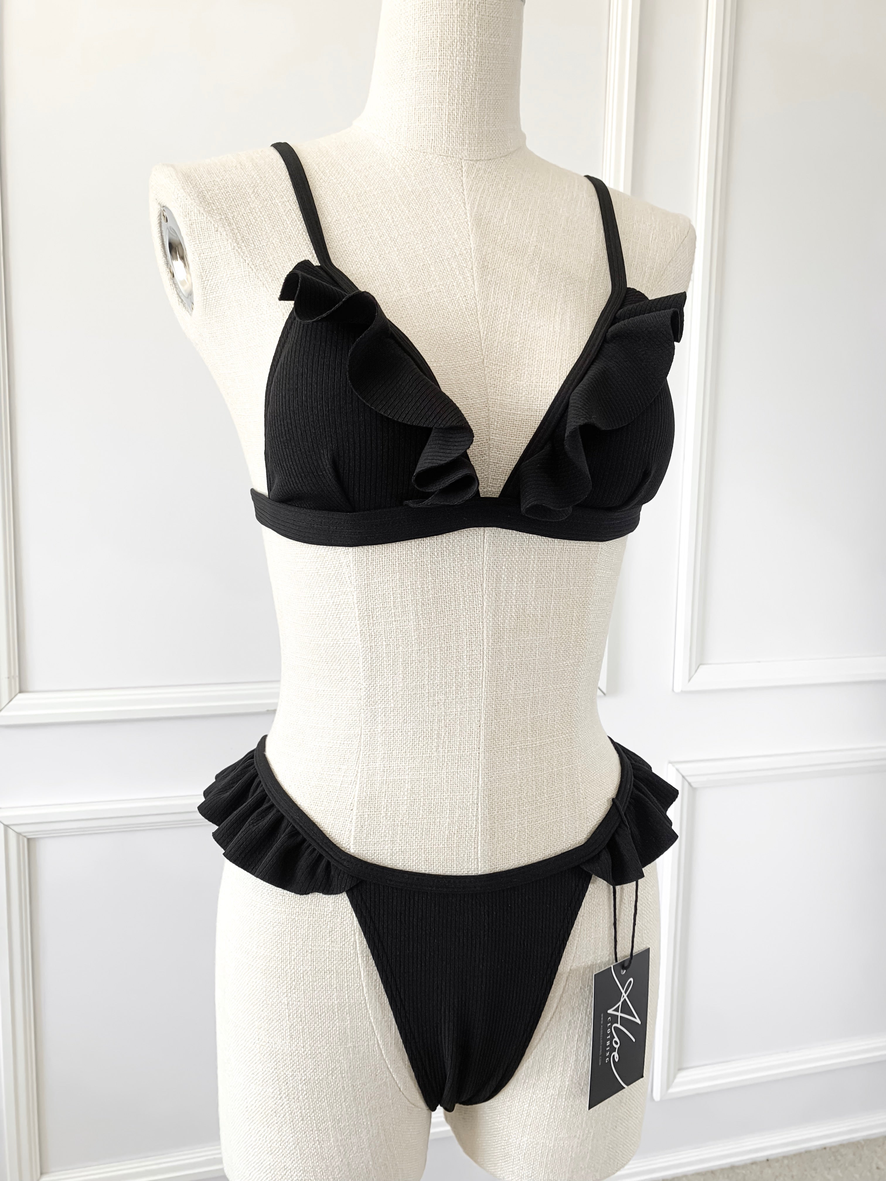 Evelyn Bikini Set | Black