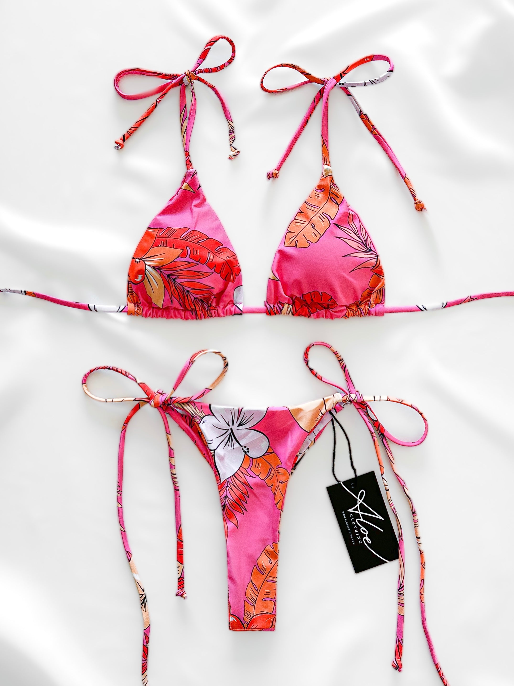 Kali Bikini Set | Pink