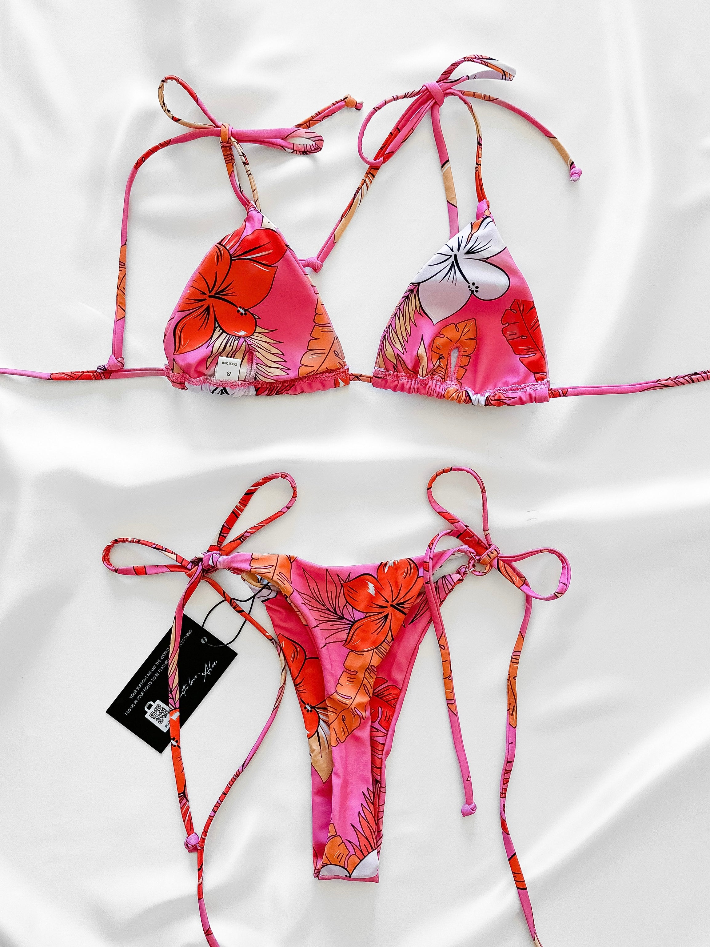 Kali Bikini Set | Pink