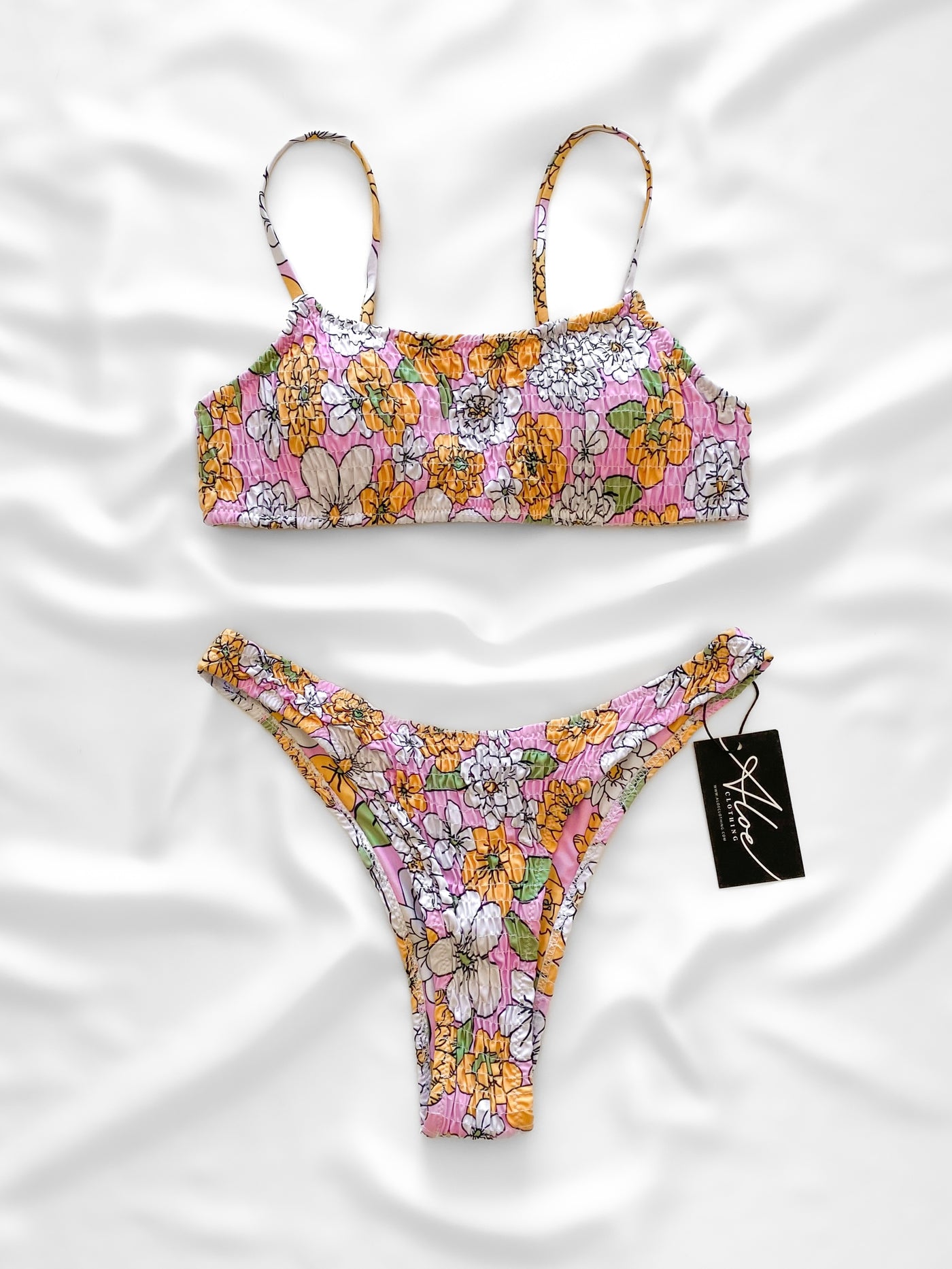 Faye Bikini Set | Pink