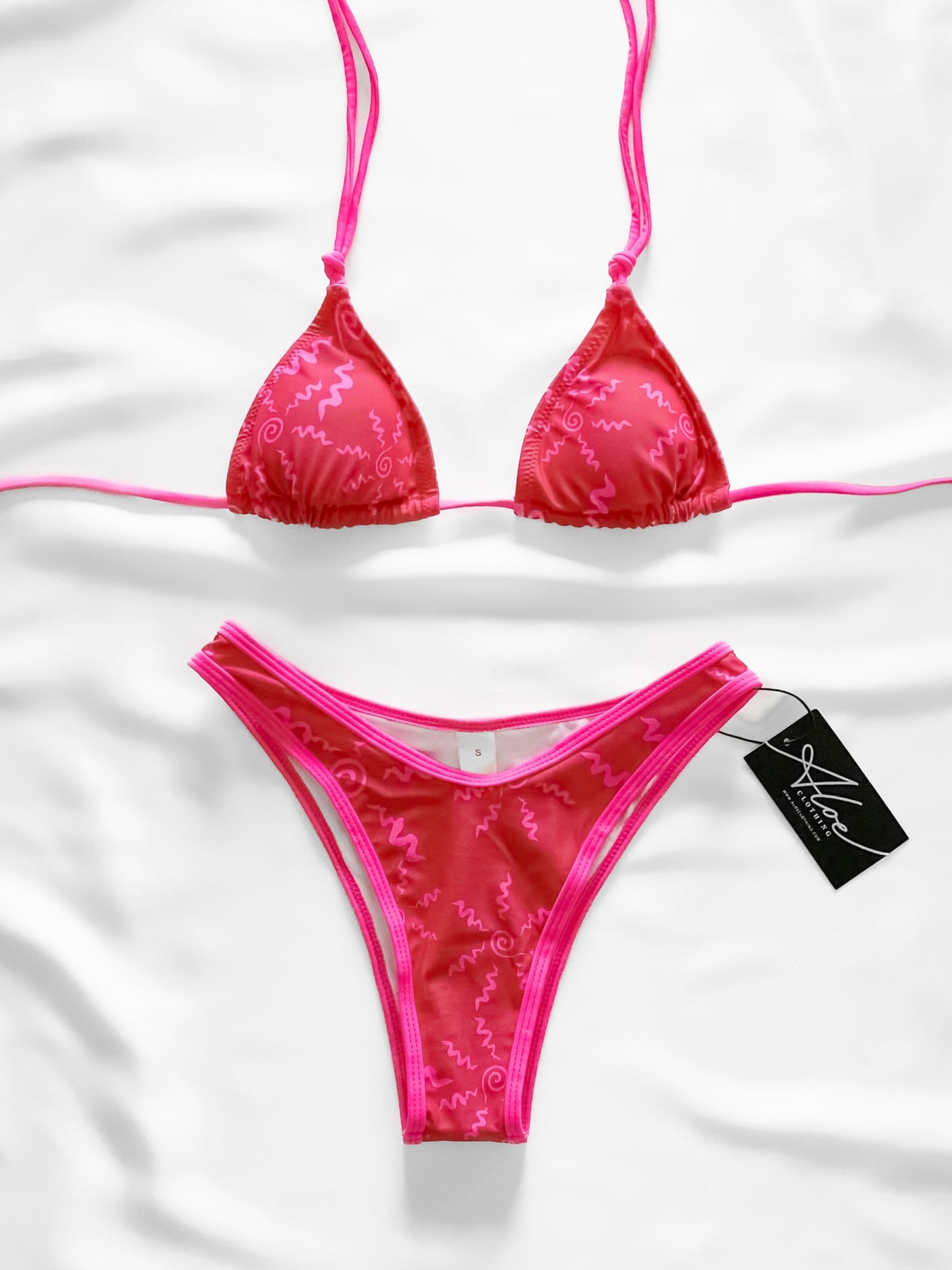 Talia Bikini Set | Pink