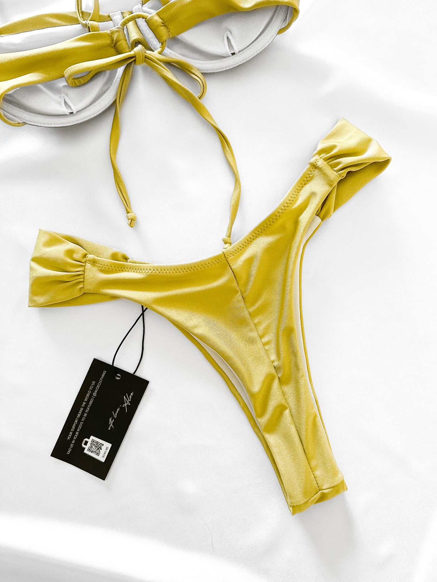 Alexis Bikini Set | Pistachio