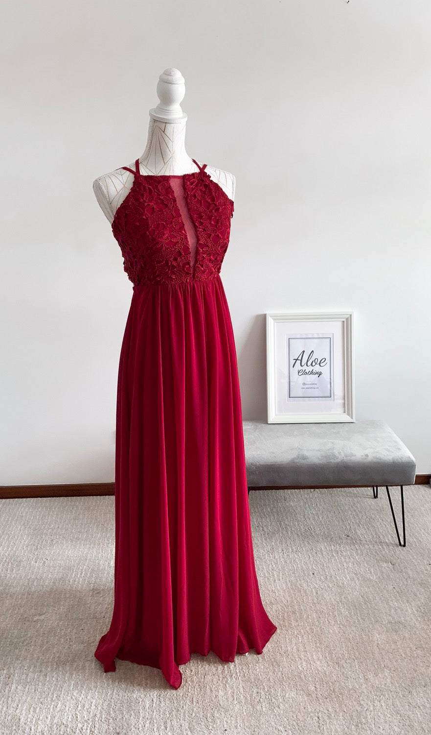 Robe Charlotte | Vermelho