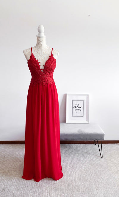 Vestido Jasmine | Vermelho