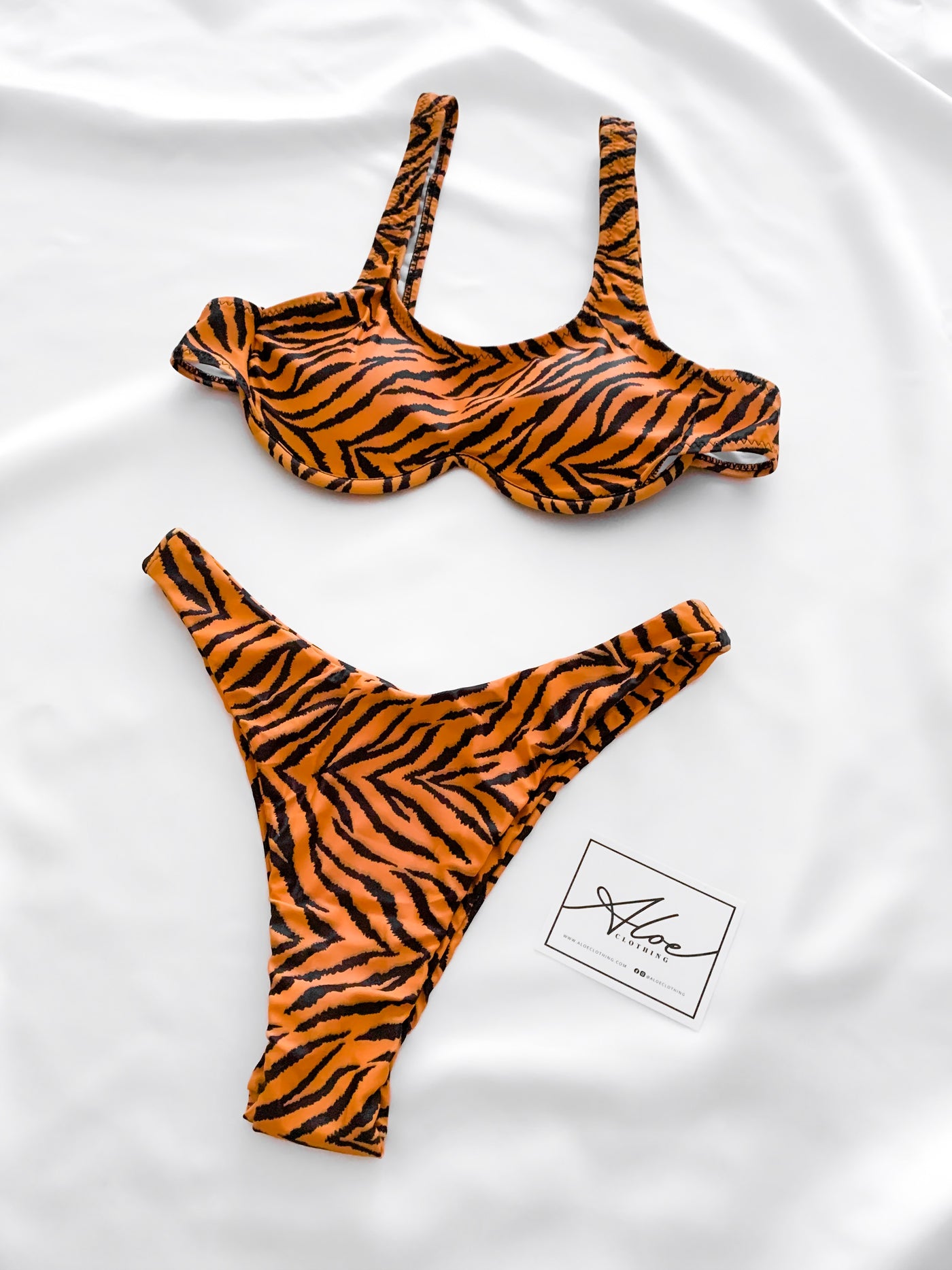 bikini leya | Naranja