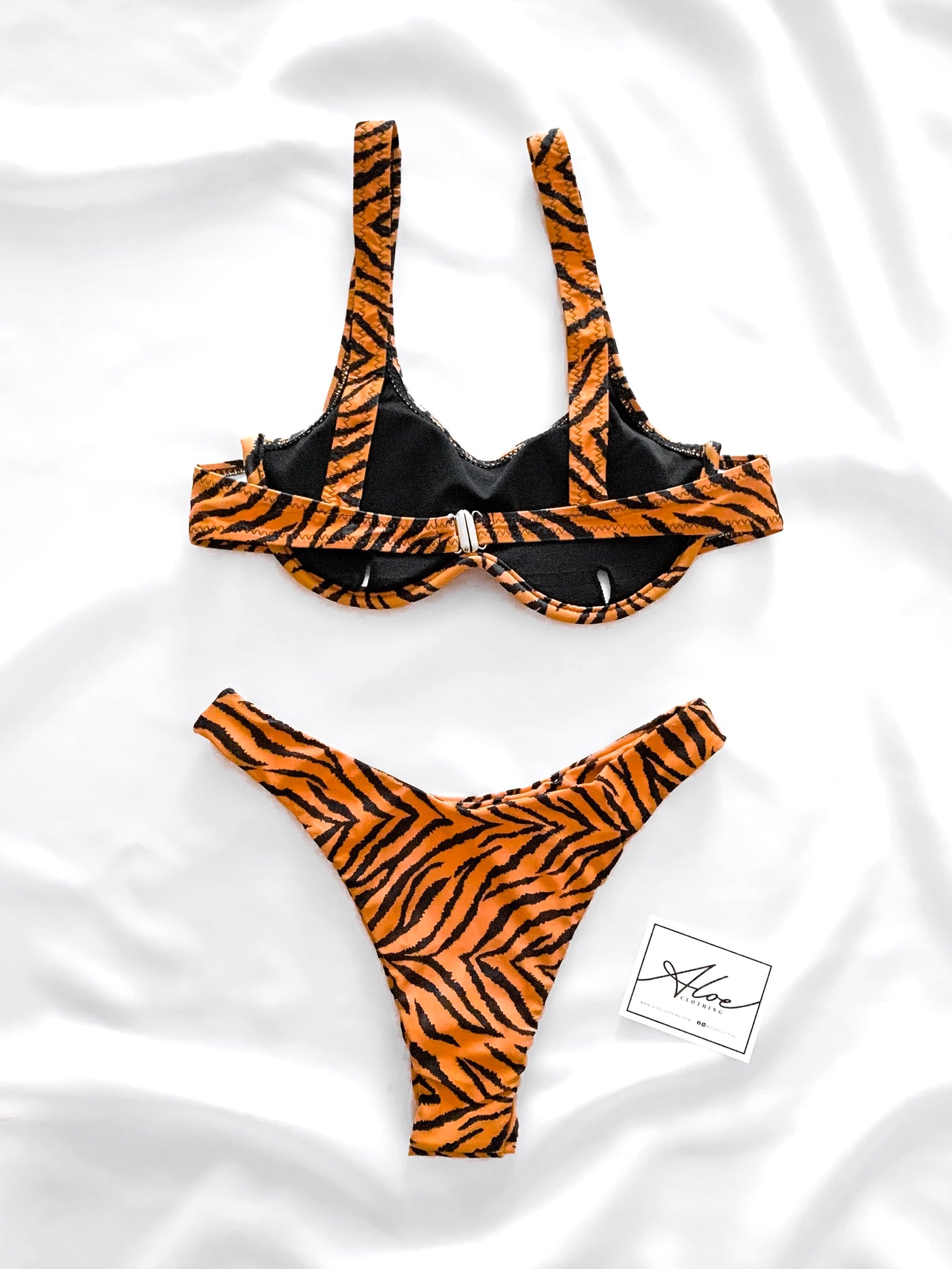 Leya Bikini Set | Orange