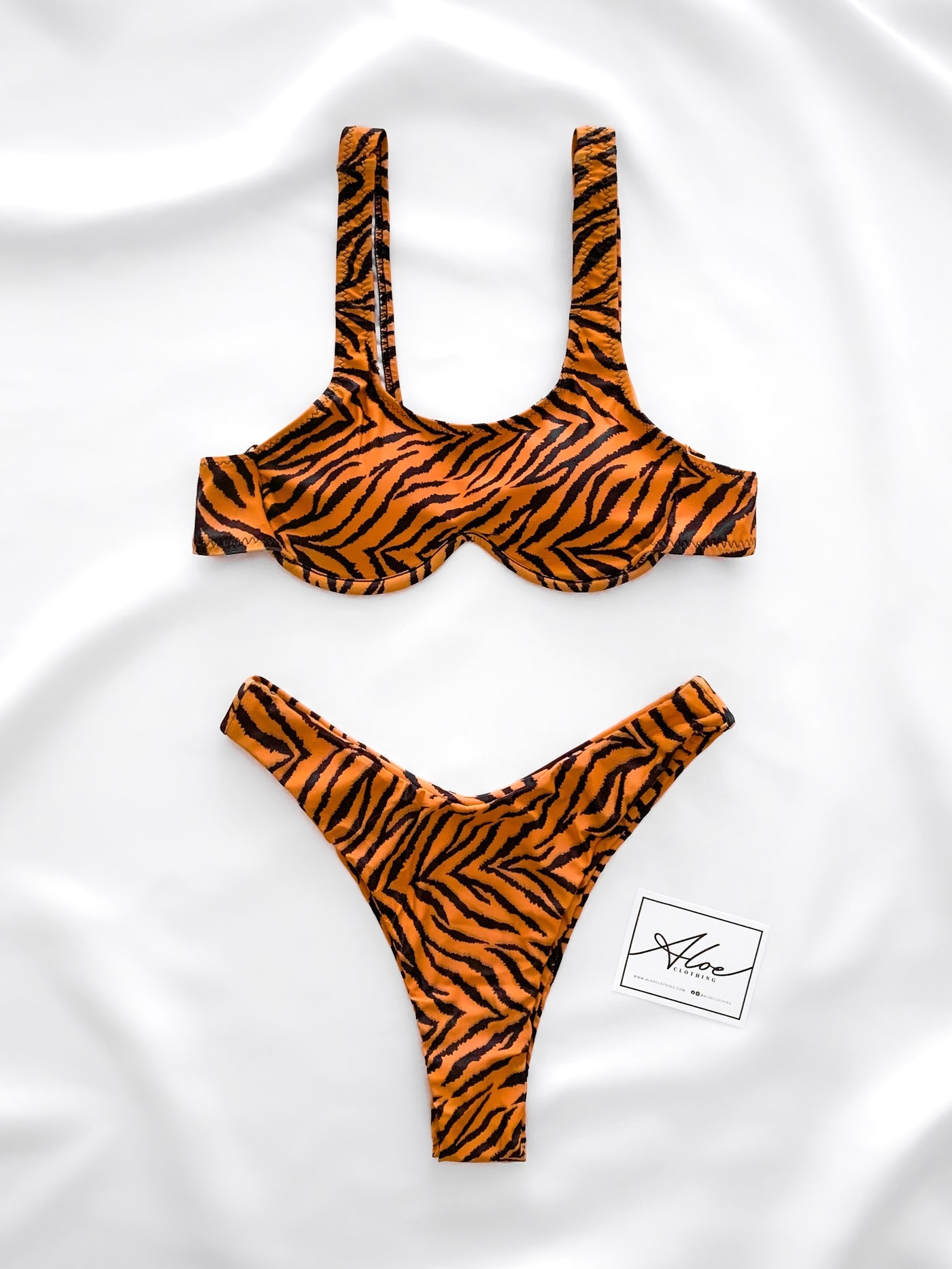 bikini leya | Naranja