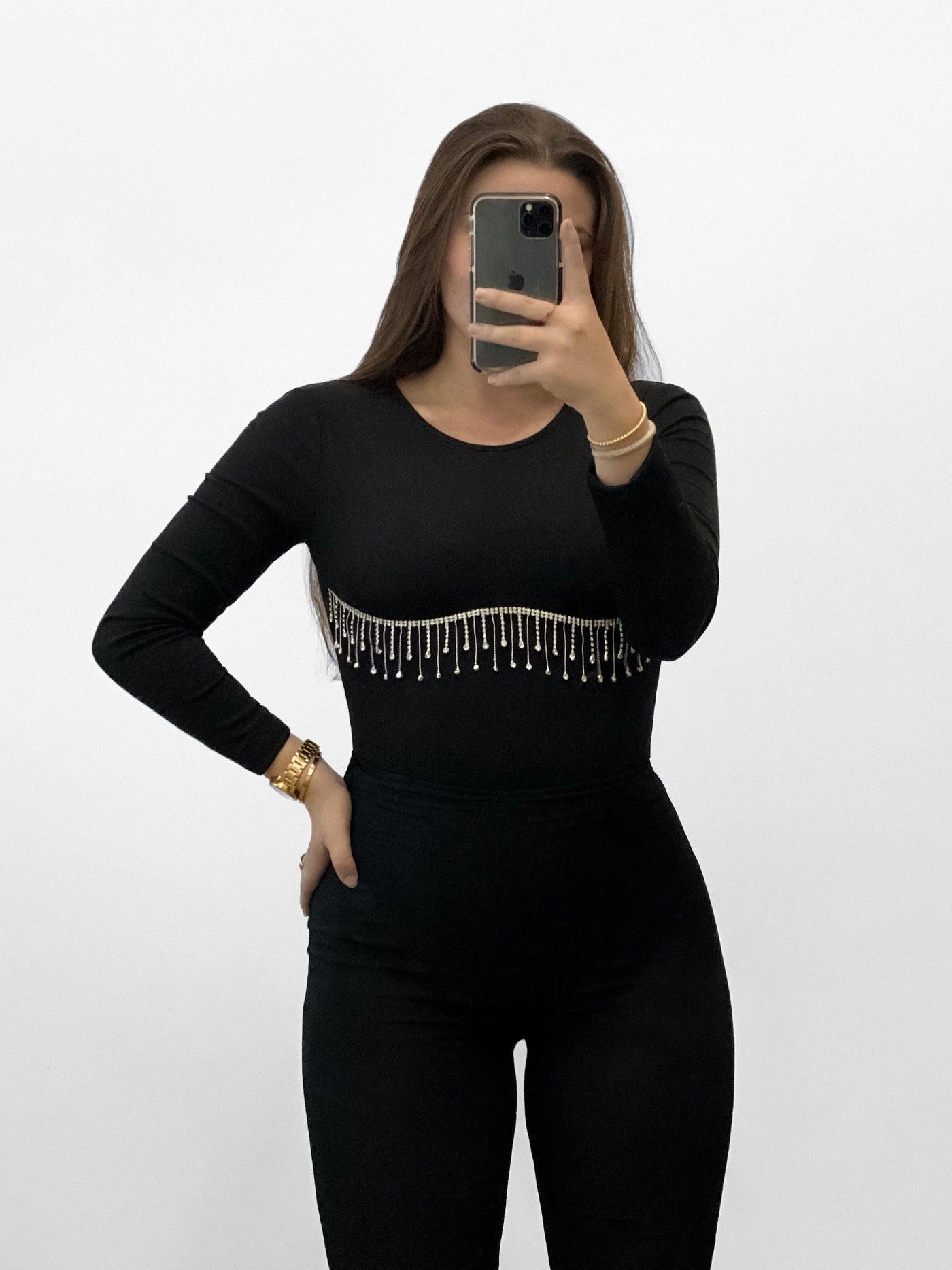 Meryl Bodysuit | Black