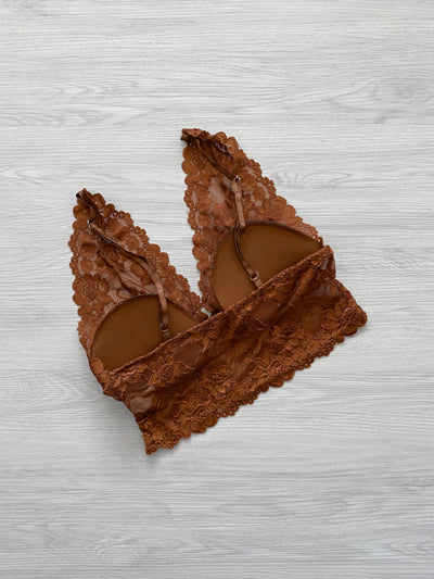 Bralette Erin | Marron